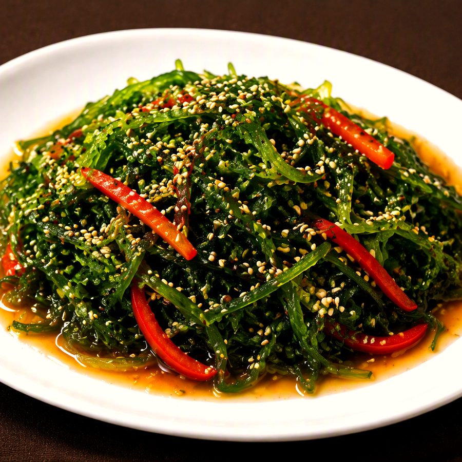 Asiatischer Algensalat